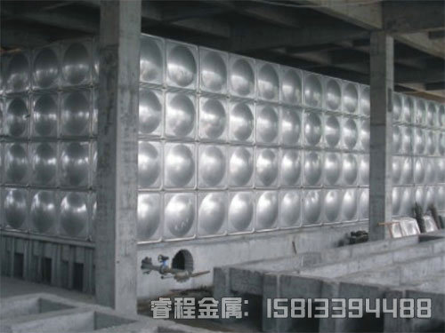 廣州大學(xué)城3600噸不銹鋼水箱